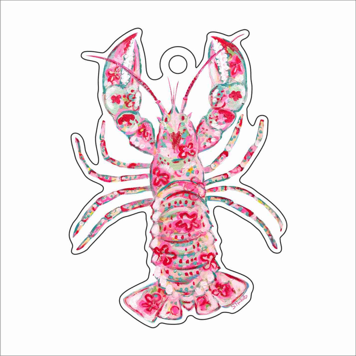 HNF-005 Lobster Ornament | 0.25Acrylic Ornament