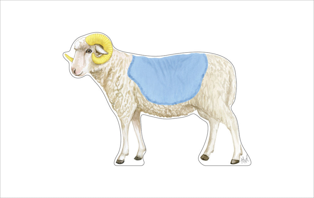 Ram | 0.75in. Acrylic Cutout | Single