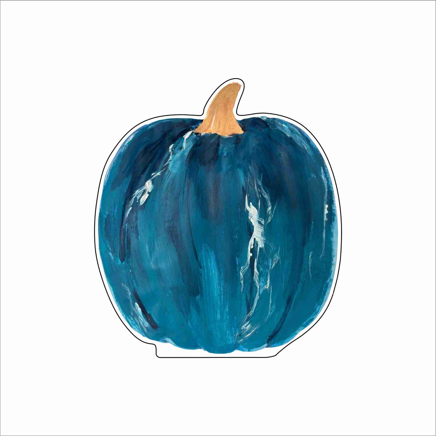 AAS-004 Large Coastal Pumpkin Mini | 0.50Acrylic Mini Contour