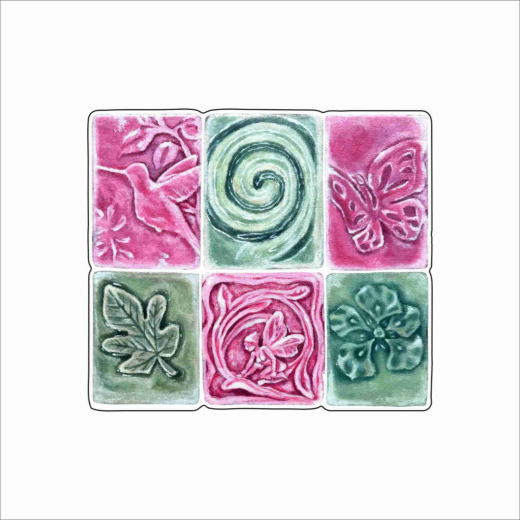 AAS-005 Tiles Mini | 0.50Acrylic Mini Contour