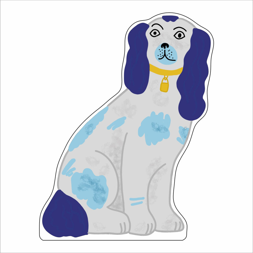 ADS-004 Blue Dog | 0.75Acrylic Contour |