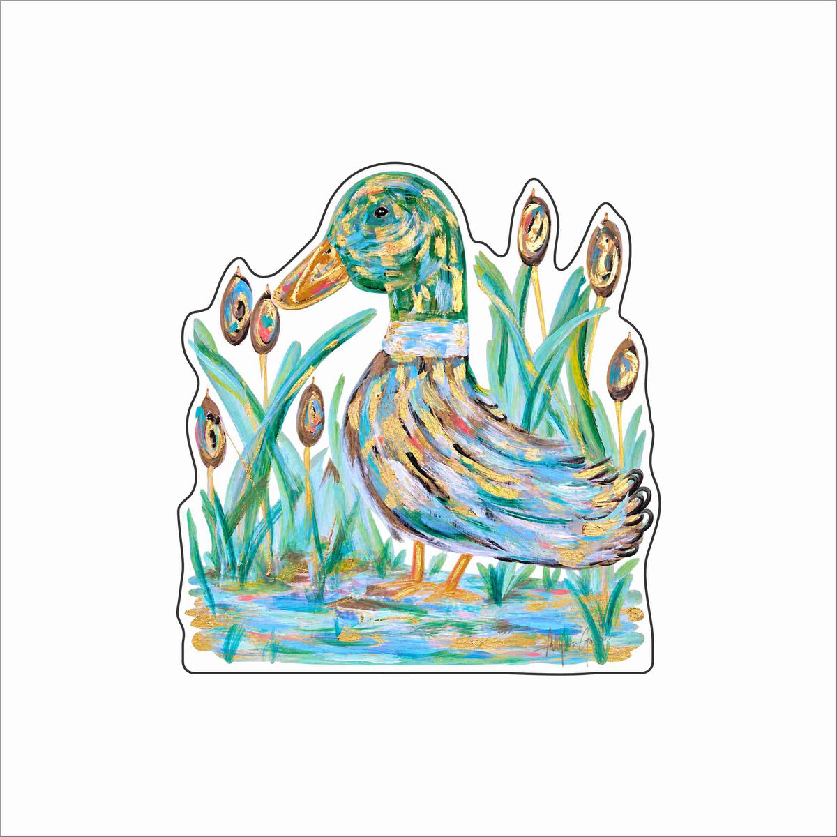 AGA-014 Duckleberry Fin Mini | 0.50Acrylic Mini Contour