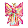 Pink & Yellow Angel | 0.75in. Acrylic Cutout