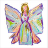 Purple & Gold Angel | 0.75in. Acrylic Cutout