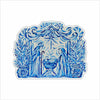 AHC-004 Blue & White Nativity | 0.75Acrylic Contour