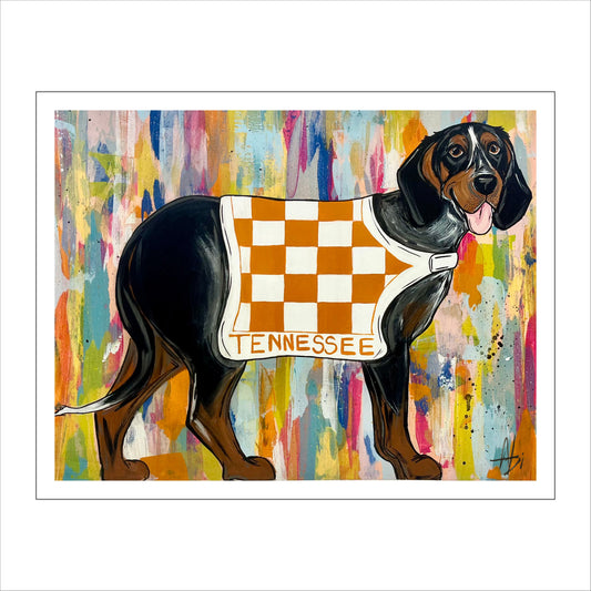AHM-001 Tennessee Dog | 11x14 Watercolor Paper | Bulk (Sold in batches of 15)