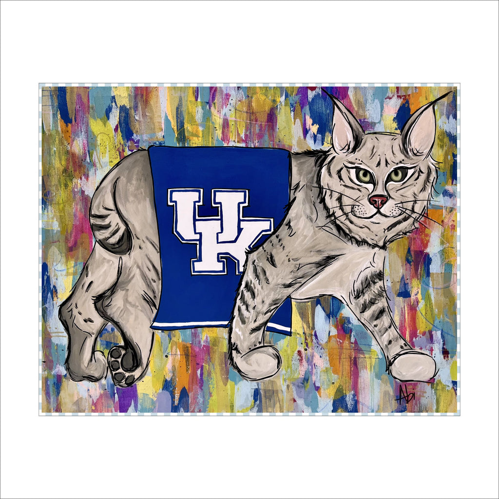 AHM-005 Kentucky Wildcat | 0.75in. Acrylic Cutout 5x7 | Case of 25