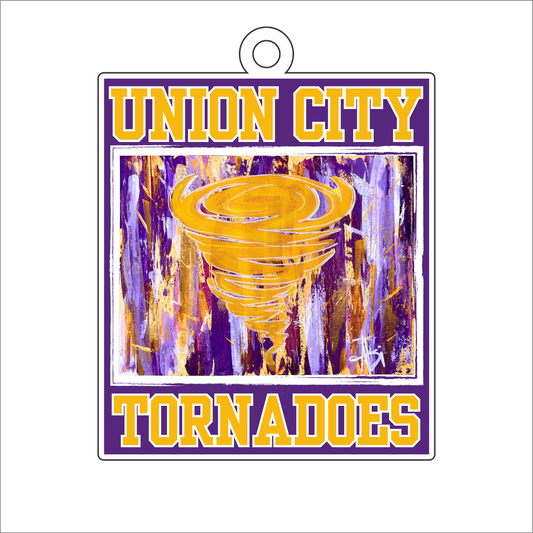 AHM-017 Tornado Ornament | 0.25in. Acrylic Ornament |