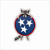 AHM-042 TN Racoon Magnet | 0.125Acrylic Magnet | Case of 4