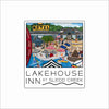 AHM-044 Lakehouse Inn Magnet | 0.125Acrylic Magnet | Case of 4