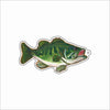 AHM-045 Largemouth Bass Keychain | 0.125Acrylic Keychain | Case of 4