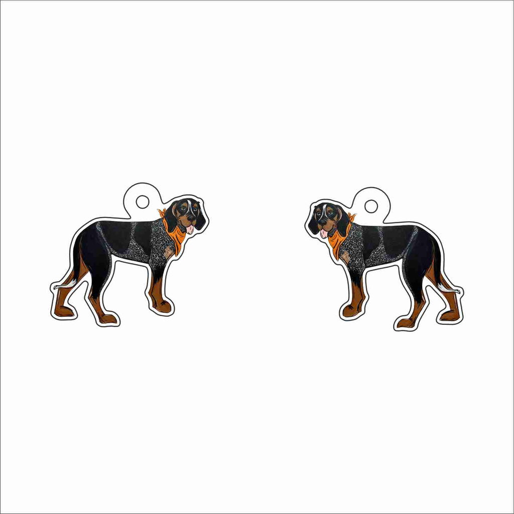 AHM-047 Smokey Dog Earings | 0.125Acrylic Earrings | Case of 4