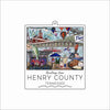 AHM-051 Henry County Bag Tag | 0.125Acrylic Keychain | Case of 4