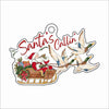 AHM-056 Santa's Callin' Ornament | 0.25Acrylic Ornament