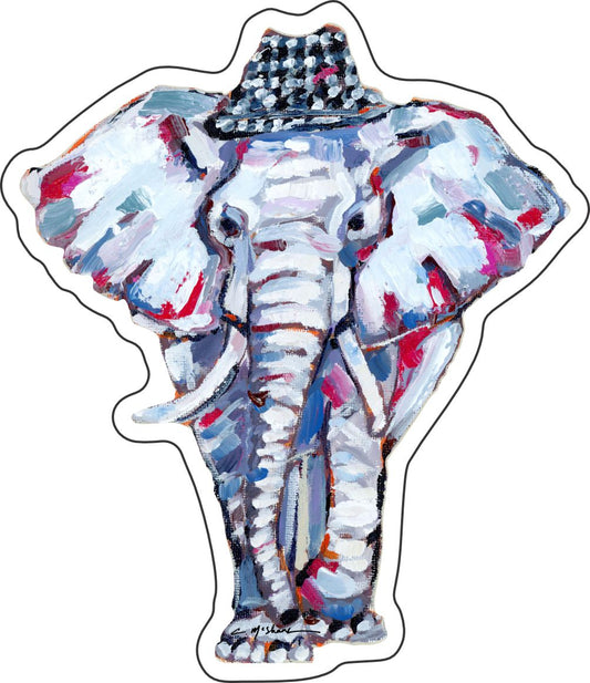 CMS-563 AL-ephant Sticker | Removeable Sticker | Set of 10