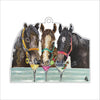 3 Horses Ornament | 0.25in. Acrylic Cutout | Case Bundle any 10+ (Pack of 1)