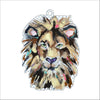 Lion Ornament | 0.25in. Acrylic Cutout | Case Bundle any 10+ (Pack of 1)