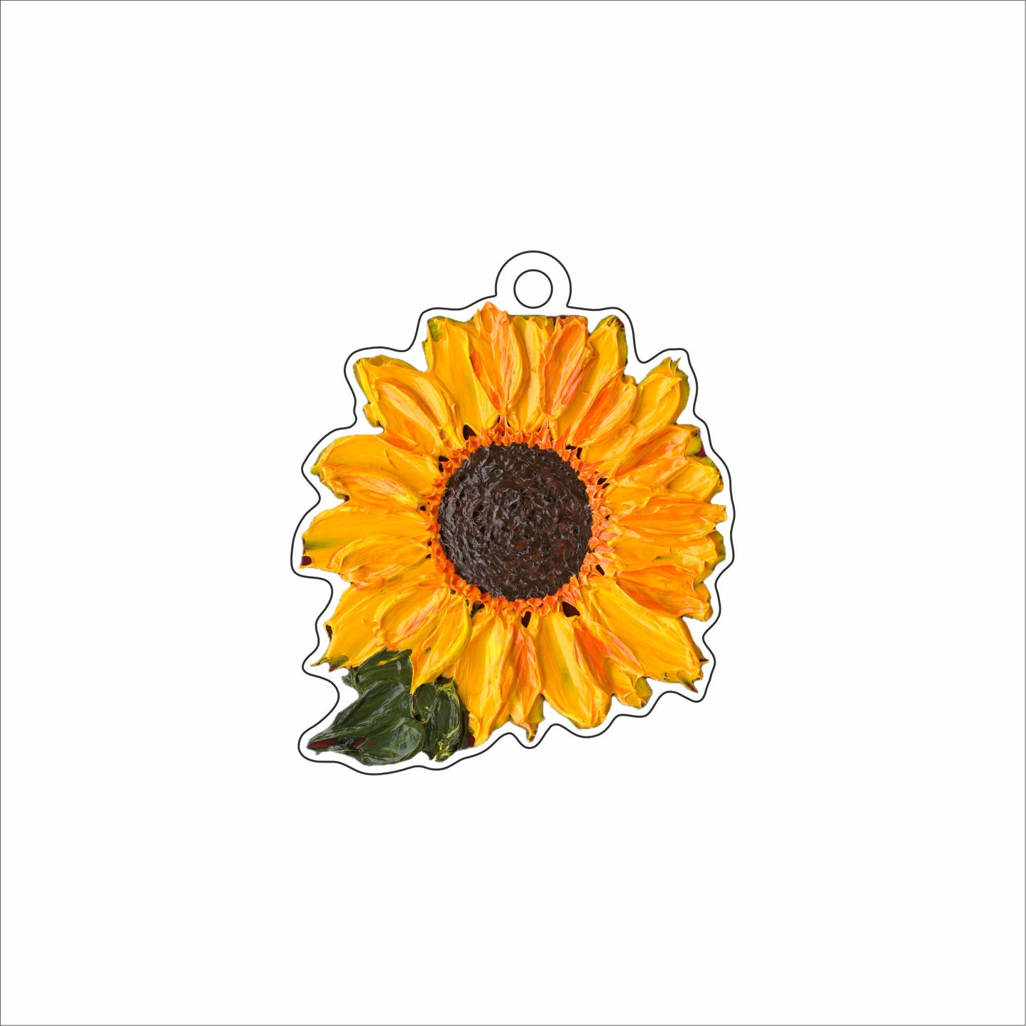 ALR-004 Sunflower Ornament | 0.25Acrylic Ornament