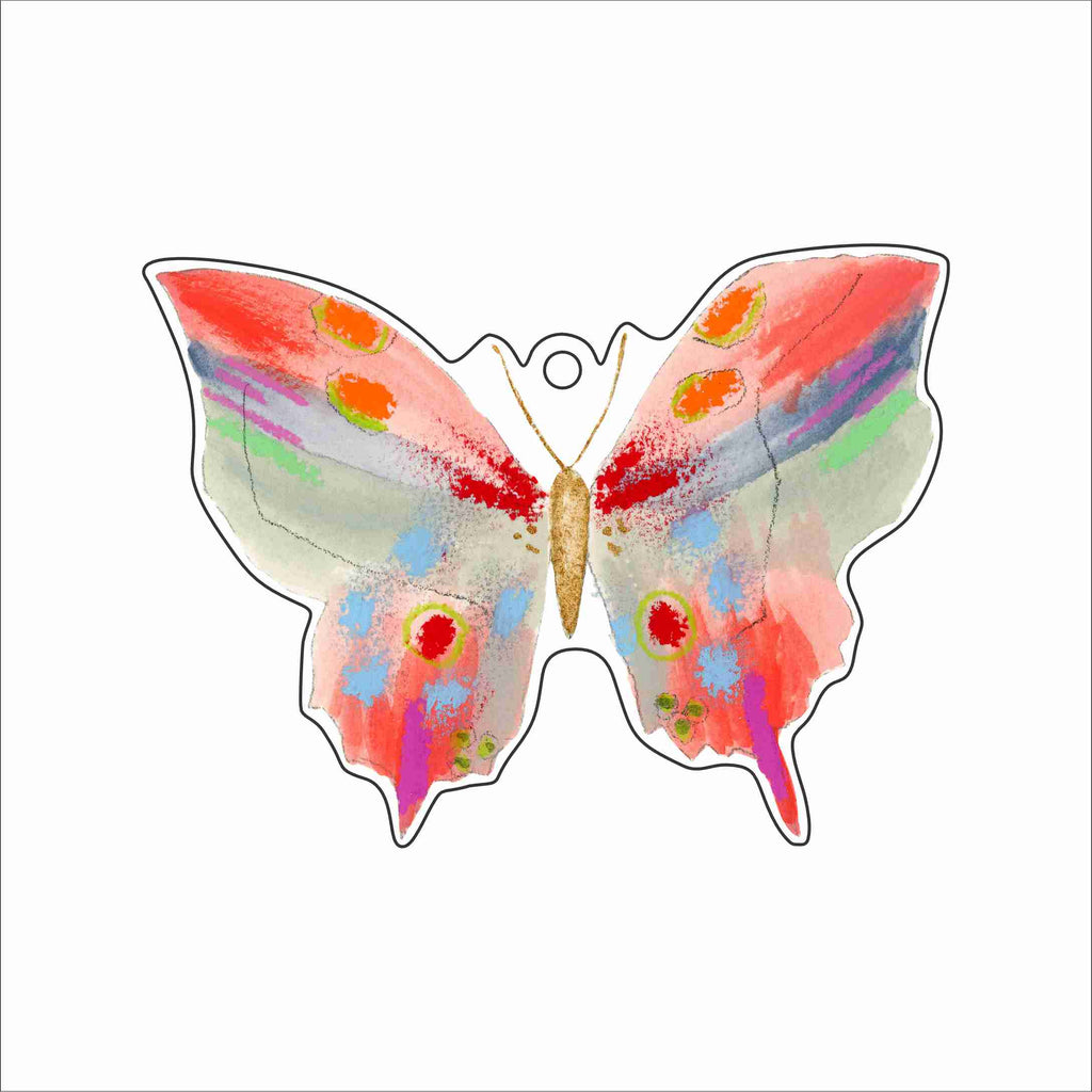 AMC-004 Butterfly of Hope Ornament | 0.25Acrylic Ornament