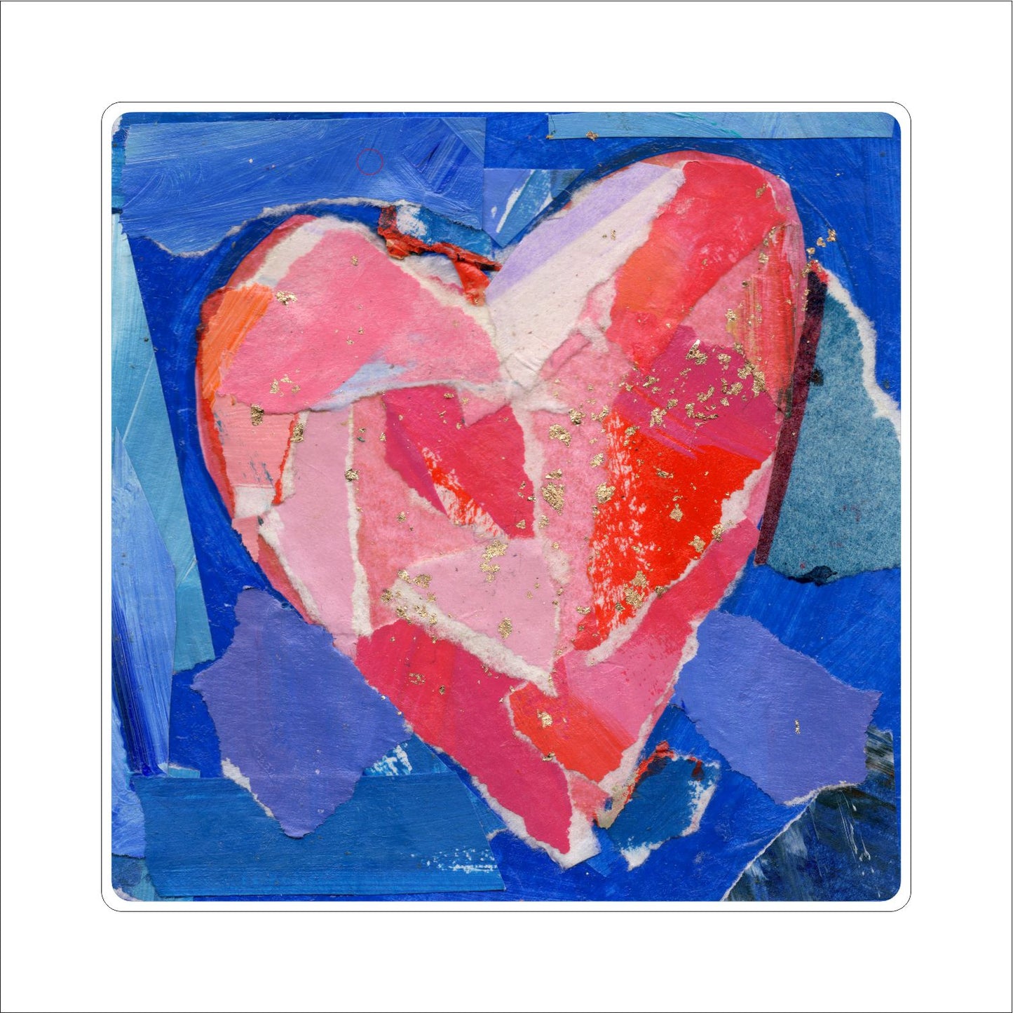 ANA-T002 Heart Ornament | 0.25in. Acrylic Ornament 4x4 | Single