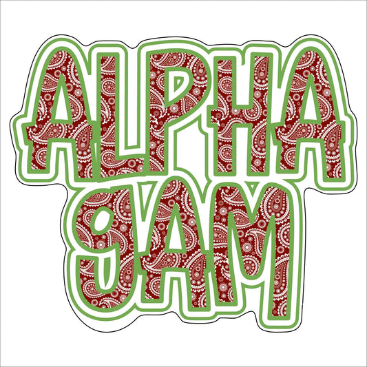 Alpha Gam | 0.50in. Acrylic Mini |