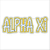 Alpha Xi | 0.75in. Acrylic Cutout | Case Bundle any 10+