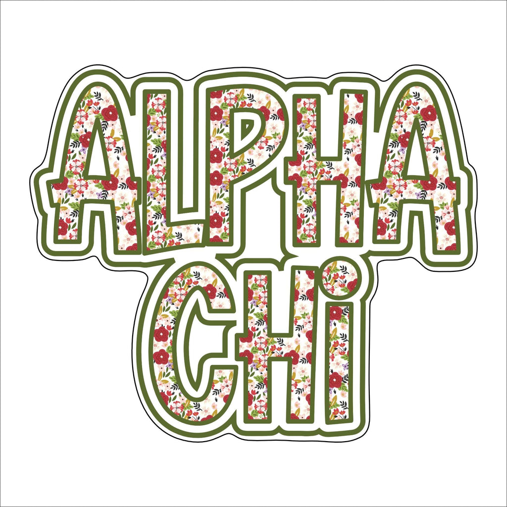 Alpha Chi | 0.50in. Acrylic Mini |