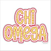 Chi Omega | 0.75in. Acrylic Cutout | Case Bundle any 10+