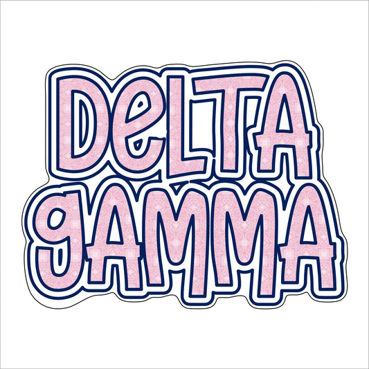 Delta Gamma | 0.50in. Acrylic Mini |