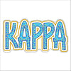 Kappa | 0.50in. Acrylic Mini |