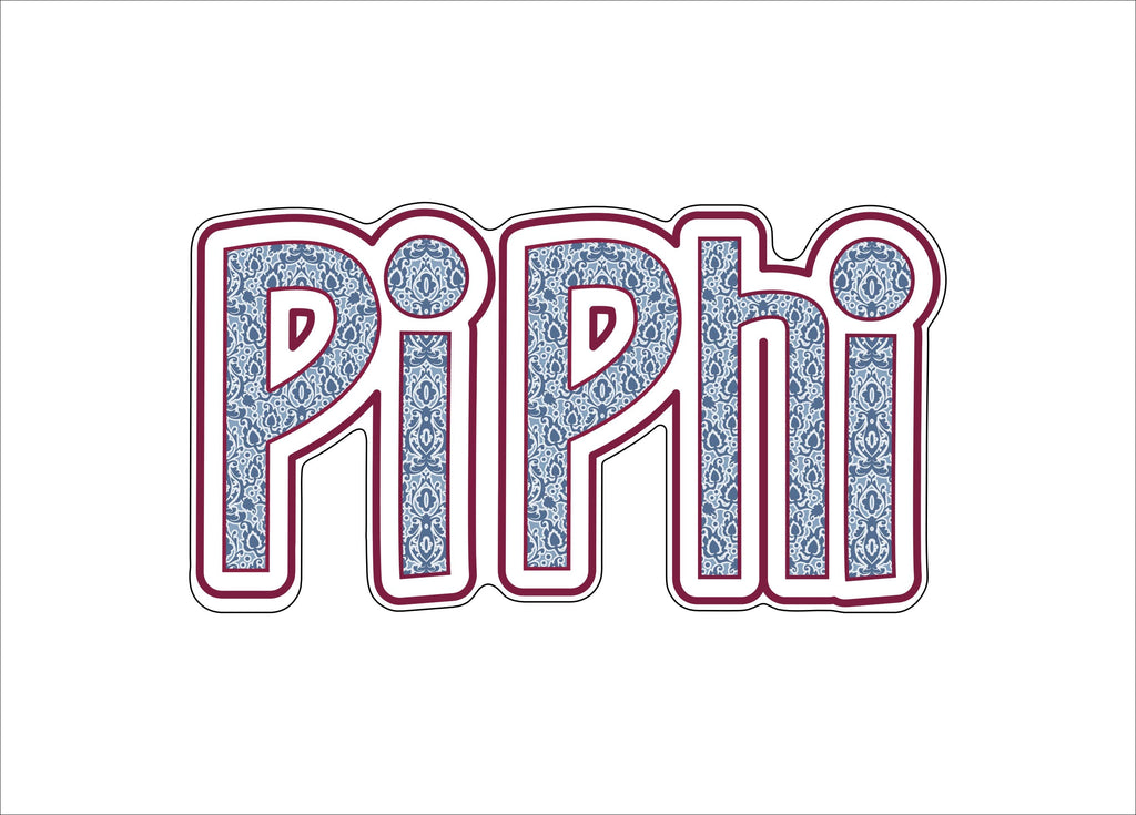 Pi Phi | 0.50in. Acrylic Mini |