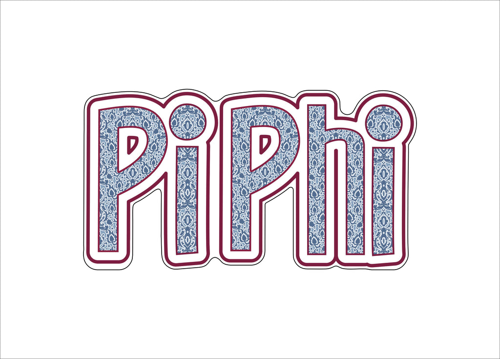 Pi Phi | 0.75in. Acrylic Cutout |