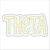 Theta | 0.75in. Acrylic Cutout |