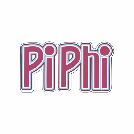 AND-035 Pi Phi | 0.50in. Acrylic Mini |