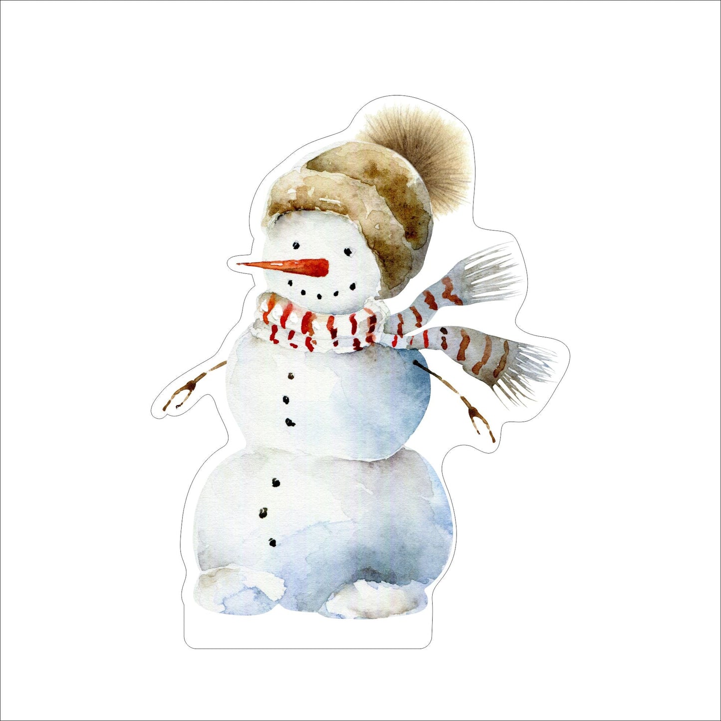AND-046 Snowman | 0.50Acrylic Mini |