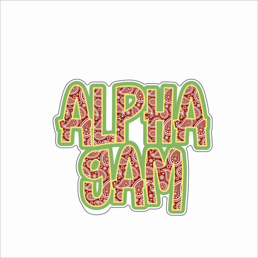 AND-047 Alpha Gam Mini 2 | 0.50Acrylic Mini Contour