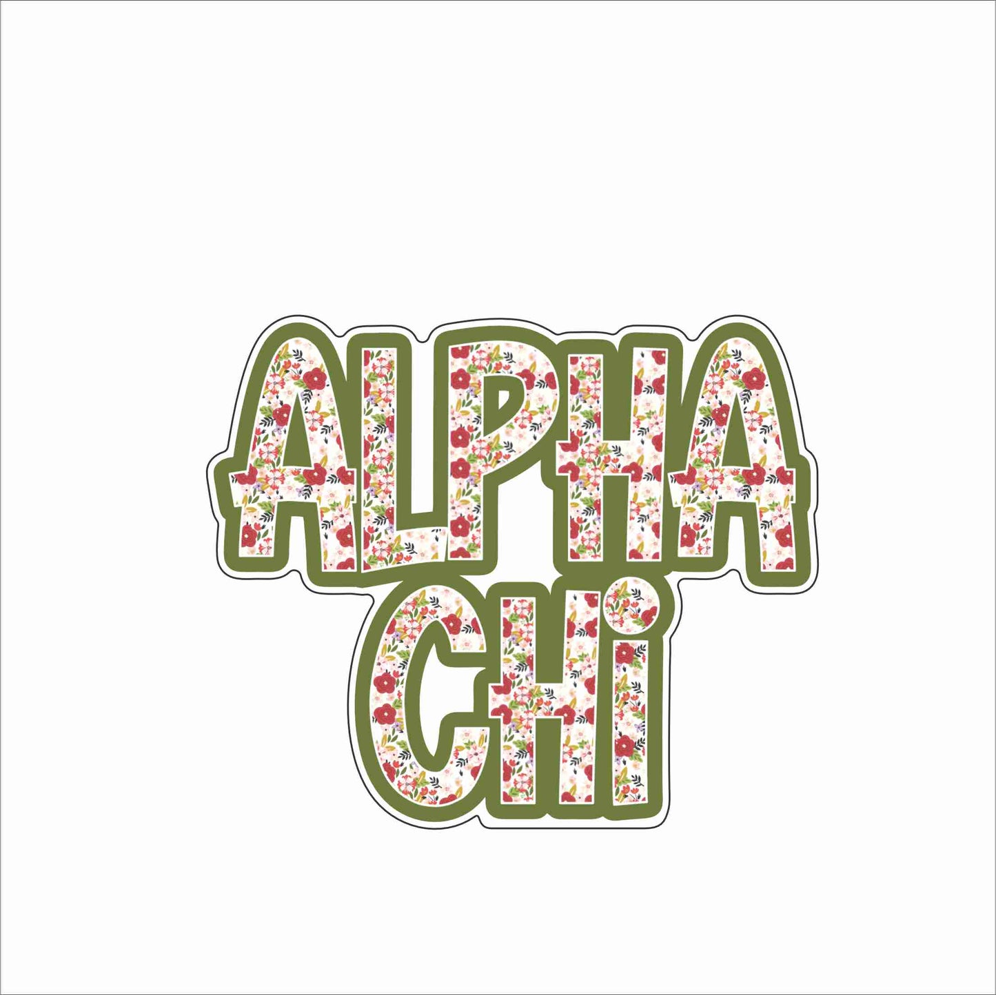 AND-048 Alpha Chi Mini 2 | 0.50Acrylic Mini Contour
