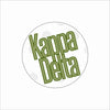 AND-065 Kappa Delta Polka Dot Coaster | 0.25Acrylic Coaster with Clear Bumpers | Case of 4
