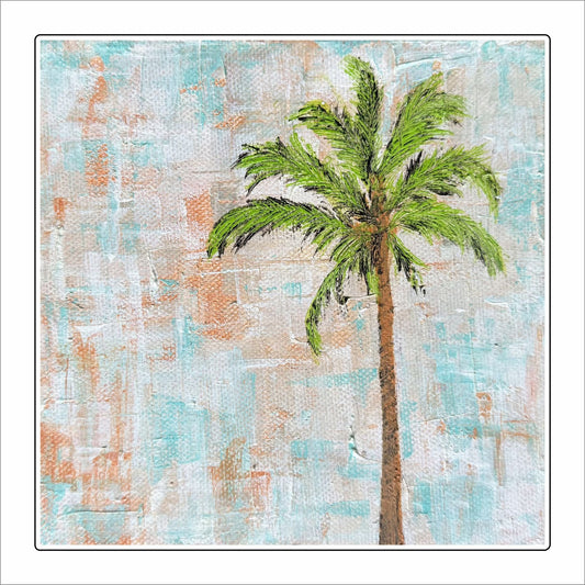 ANDS-001 Sunrise Palm | 0.75Acrylic Contour |