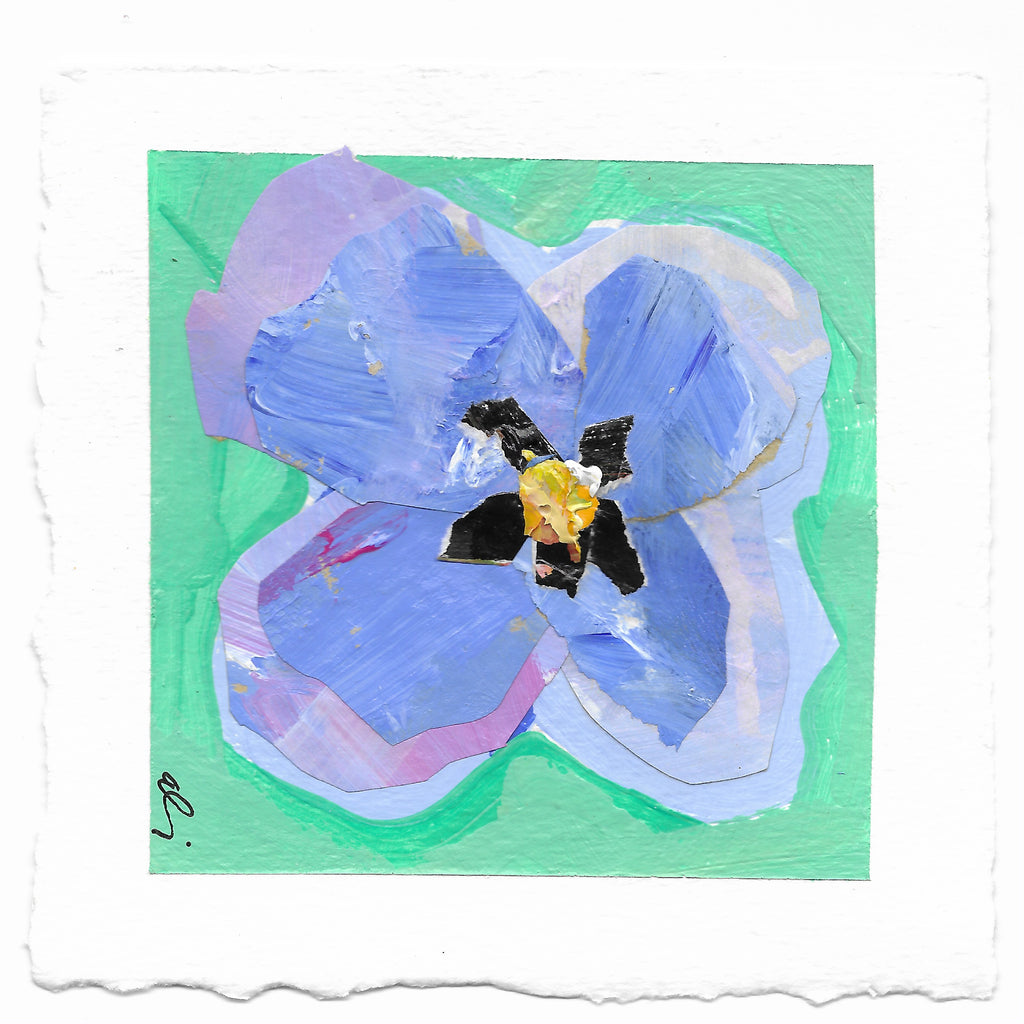 Pansy Lilac | 0.75in. Acrylic Cutout | Single