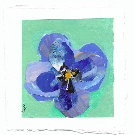 Pansy Bluebird | 0.75in. Acrylic Cutout | Case Bundle any 10+ (Pack of 1)