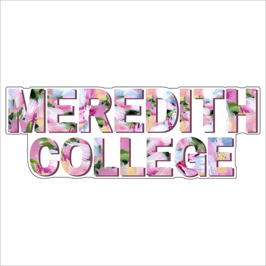 Meredith College | 0.75in. Acrylic Cutout | Case Bundle of 25