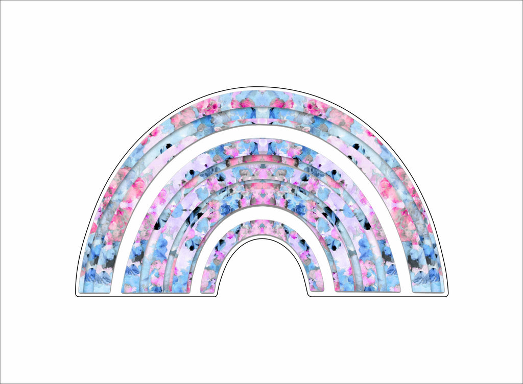 Rainbow | 0.75in. Acrylic Cutout |
