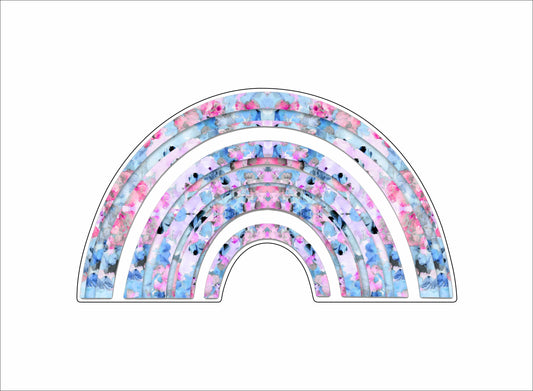Rainbow | 0.75in. Acrylic Cutout |