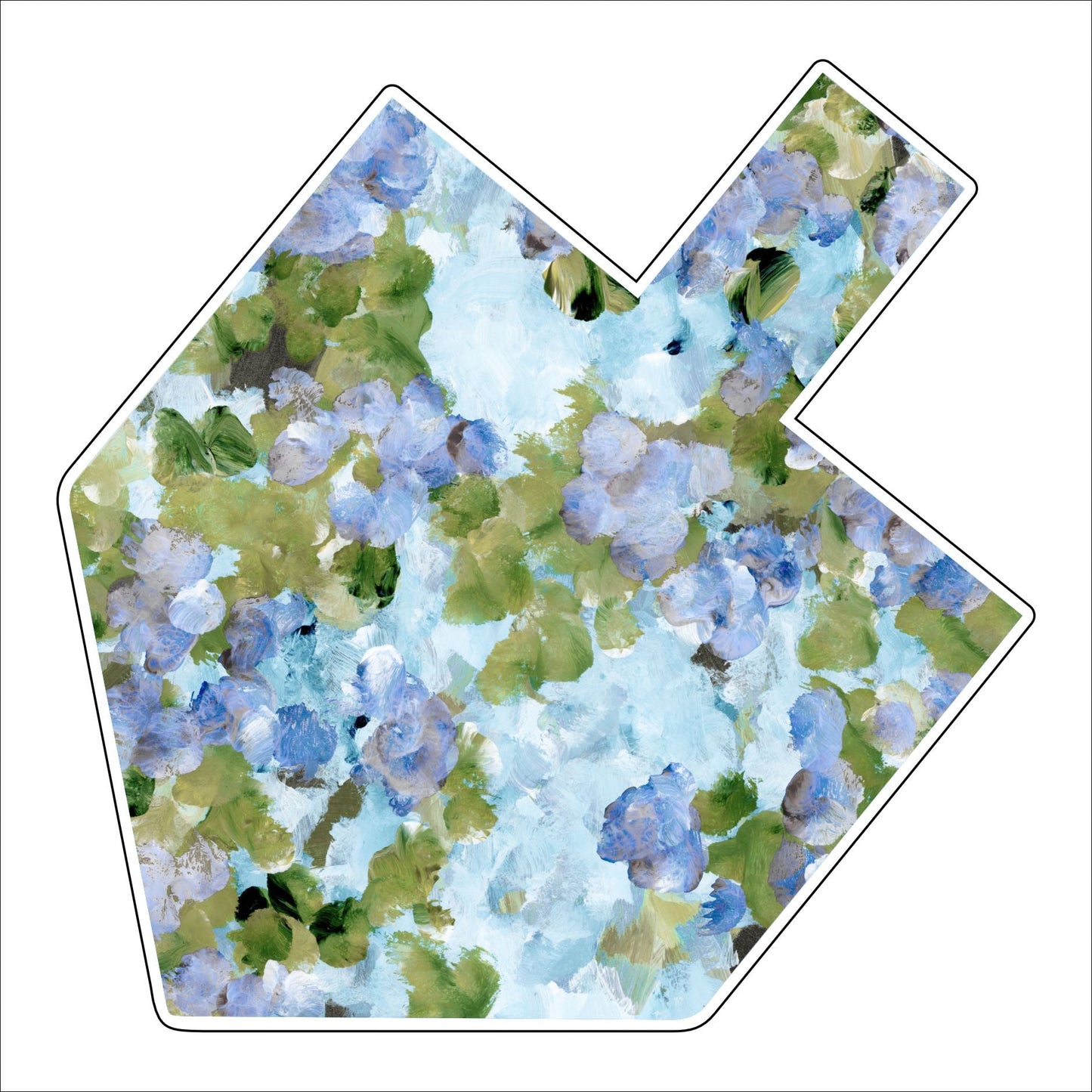 ATA-022 Hydrangea Bliss | 0.75in. Acrylic Cutout | Case Bundle of 25