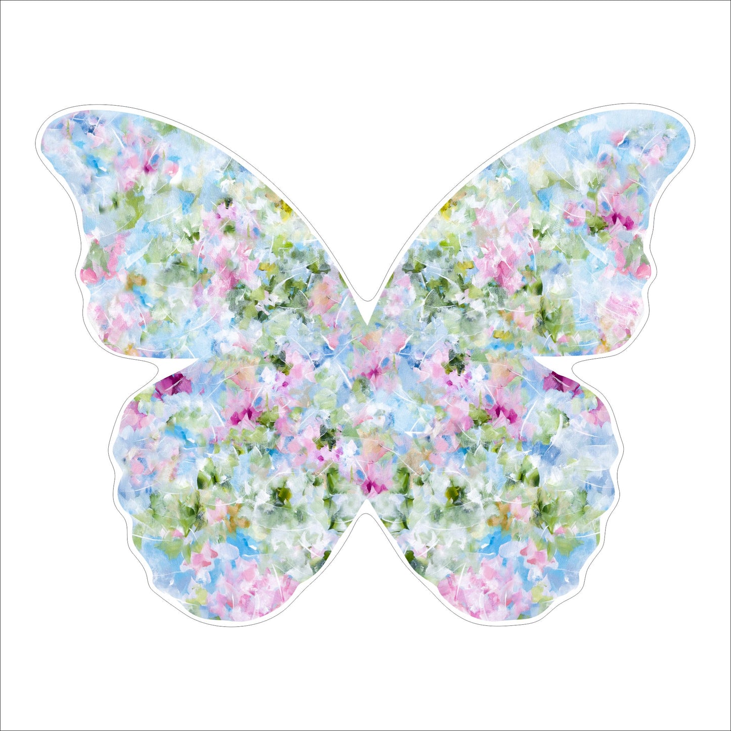 Butterfly Full | 0.75in. Acrylic Cutout |