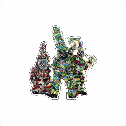 AVS-001 Three Cajuns | 0.75Acrylic Contour