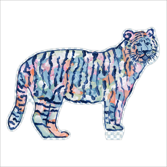 AWA-005 Colorful Tiger | 0.75in. Acrylic Cutout|
