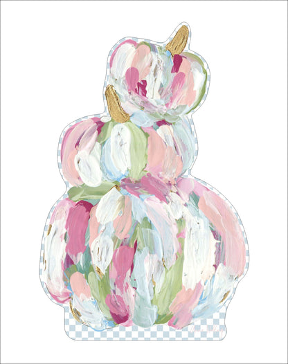 AWA-010 Pumpkin Stack | 0.75in. Acrylic Cutout |