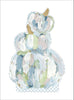 AWA-019 Blue Pumpkin Stack | 0.75in. Acrylic Cutout |